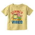 thumbnail image 1 of SpongeBob and Patrick Summer Vibes Toddler Boy Girl T Shirt Infant Toddler Brisco Brands 6M, 1 of 6