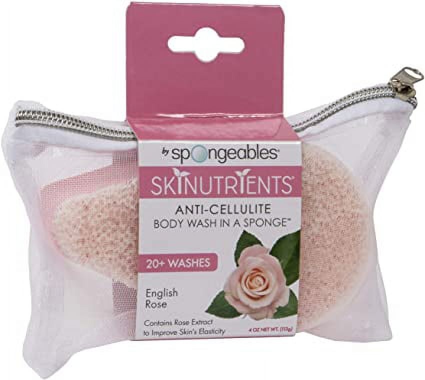 Spongeables AntiCellulite Body Wash in a Sponge, Scent, Spa Cellulite