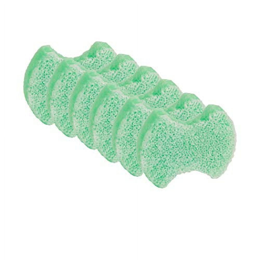 Spongeables PediScrub Foot Buffer, Foot Exfoliating Sponge with Heel