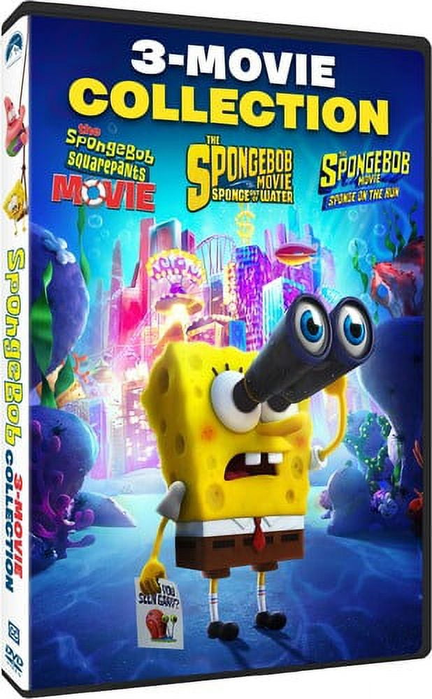 Spongebob 3 Movie Collection Walmart Exclusive DVD Walmart Exclusive Paramount Kids Family