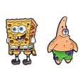 thumbnail image 1 of Spongebob And Patrick Set Of 2 Enamel Metal Pins, 1 of 1