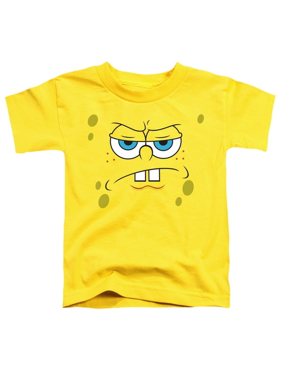 Spongebob Angry Face Unisex Toddler T Shirt