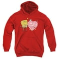 thumbnail image 1 of Spongebob Be My Valentine Kids Hoodie for Youth Boys and Girls, 1 of 5