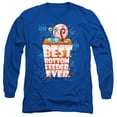 thumbnail image 1 of Spongebob Best. Bottom Feed. Ever. Unisex Adult Long-Sleeve T Shirt, 1 of 2