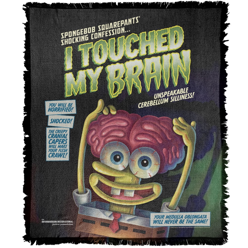 I touched my brain spongebob hoodie hotsell