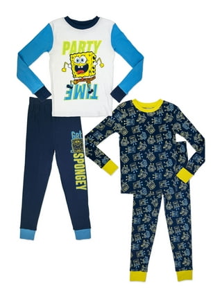 SpongeBob SquarePants Kids Pajamas Robes in Pajama Shop Walmart