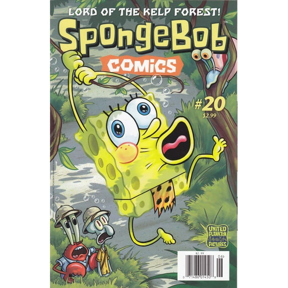 Spongebob Comics #20 (Newsstand) VF ; United Plankton Pictures Comic Book