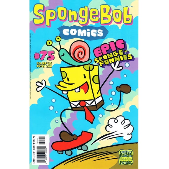 Spongebob Comics #75 VF ; United Plankton Pictures Comic Book