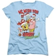 thumbnail image 1 of Spongebob Crabby Christmas Women's T Shirt, 1 of 4
