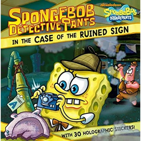 Pre-Owned Spongebob Detectivepants in the Case of the Ruined Sign (Paperback) 1442428619 9781442428614