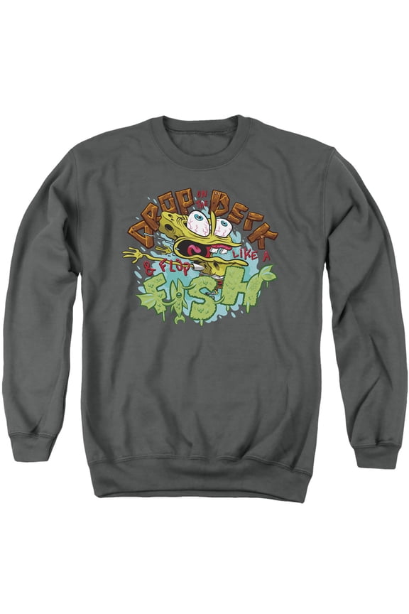Spongebob Drop and Flop Unisex Adult Crewneck Sweatshirt