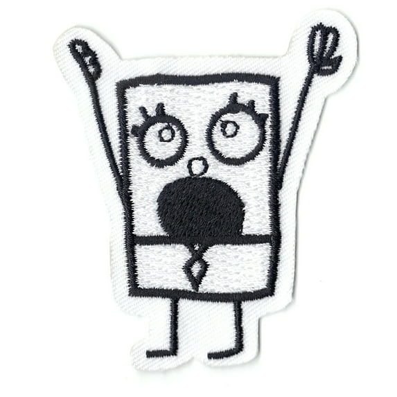 Spongebob Evil Doodle Bob Patch Embroidered Iron On