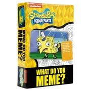 Spongebob Expansion Pack Family Game, Designed to Be Added to The What Do You Meme?® Family Edition
