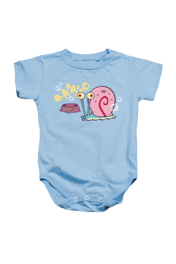 Spongebob Gary The Snail Unisex Infant Snap Suit for Baby