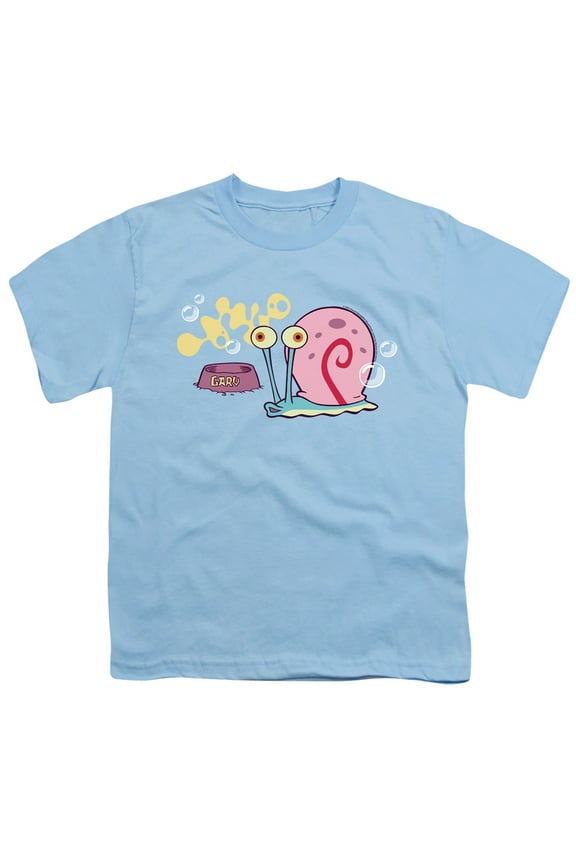 Spongebob Gary The Snail Unisex Youth T Shirt