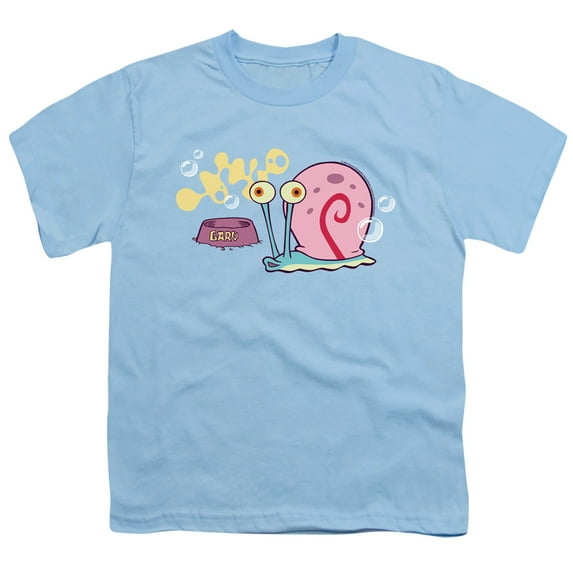Spongebob Gary The Snail Unisex Youth T Shirt