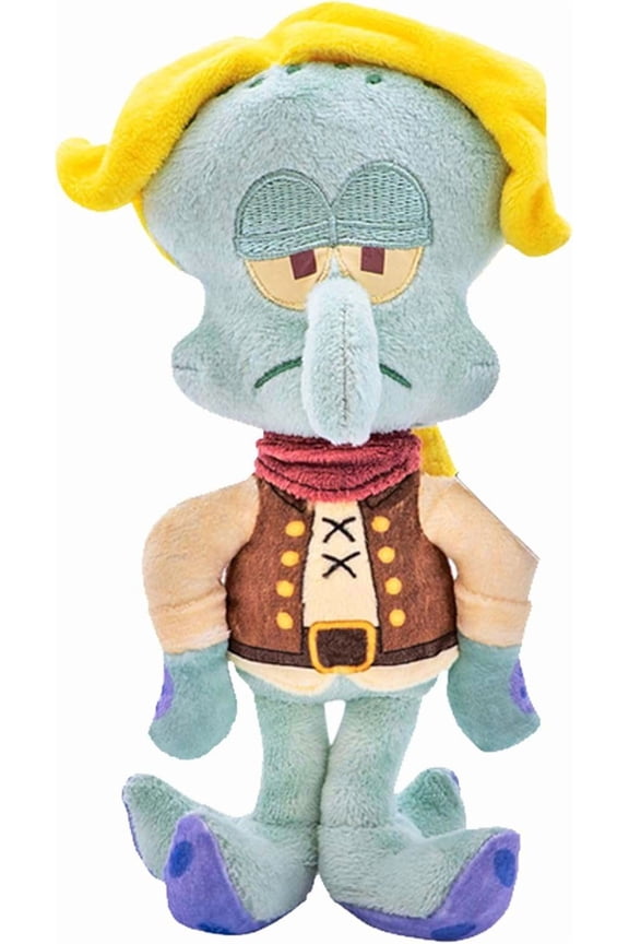 Bikini Bottom Glow Pals Squidward 8" Plush Stuffed Animal