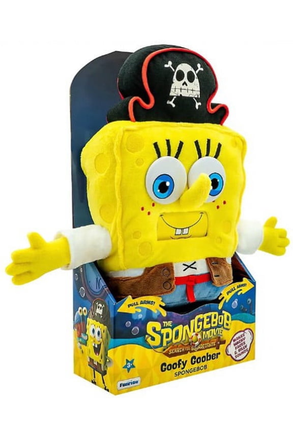 Spongebob Squarepants Search for Squarepants Goofy Goober Plush