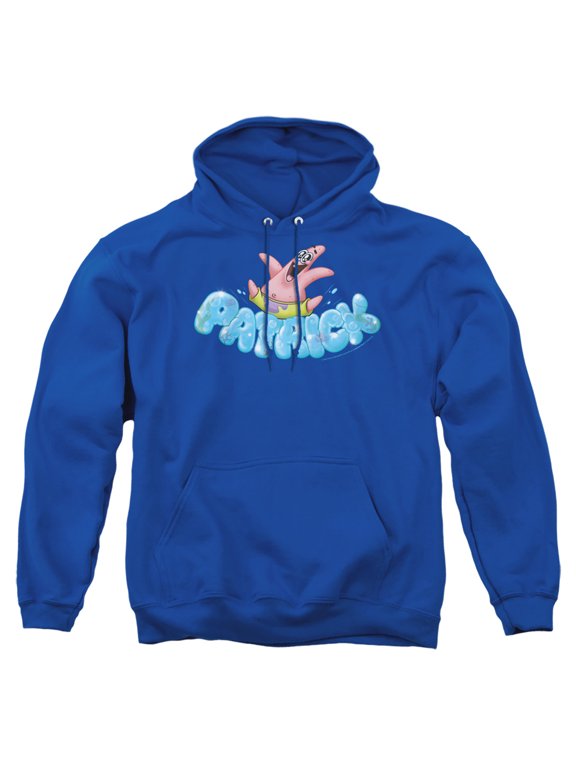 Spongebob Happy Go Lucky Patrick Unisex Adult Pull-Over Hoodie