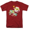 thumbnail image 1 of Spongebob Happy Holidays Homie! Arnold & Gerald Christmas Unisex Adult T Shirt, 1 of 5