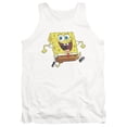 thumbnail image 1 of Spongebob Happy Running Spongebob Unisex Adult Tank Top, 1 of 2