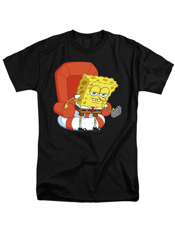 Spongebob Head Out Meme Unisex Adult Tall T Shirt,Black, X-Large