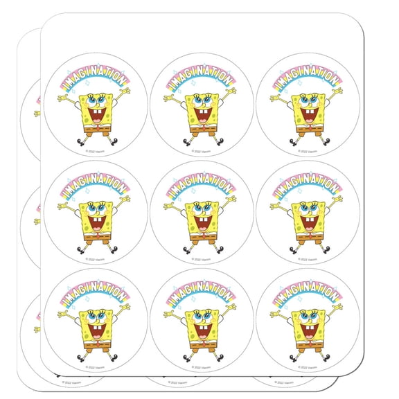 Spongebob Imagination Rainbow Planner Calendar Scrapbooking Crafting Stickers