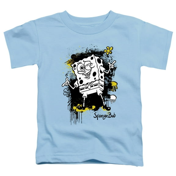 Spongebob Ink Splatter Unisex Toddler T Shirt
