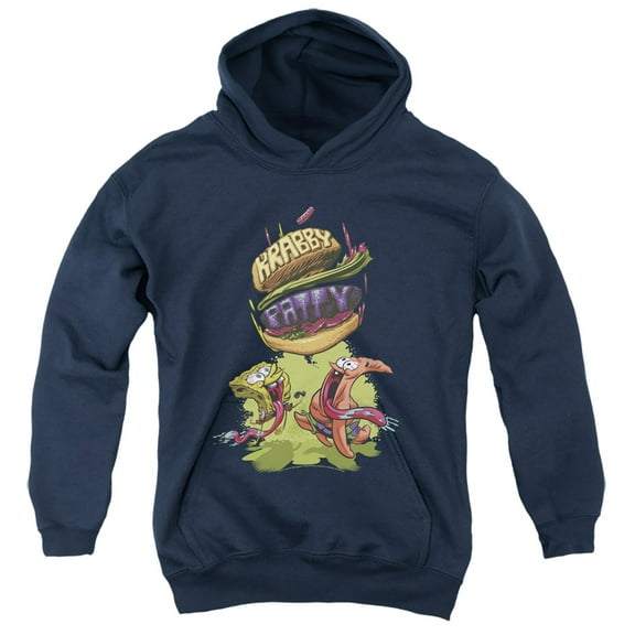 Spongebob Krabby Patty From The Sky Unisex Youth Pull-Over Hoodie