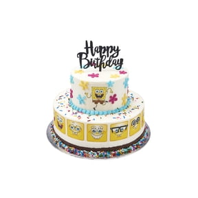 Spongebob Krabby Patty Kit Sheet Cake