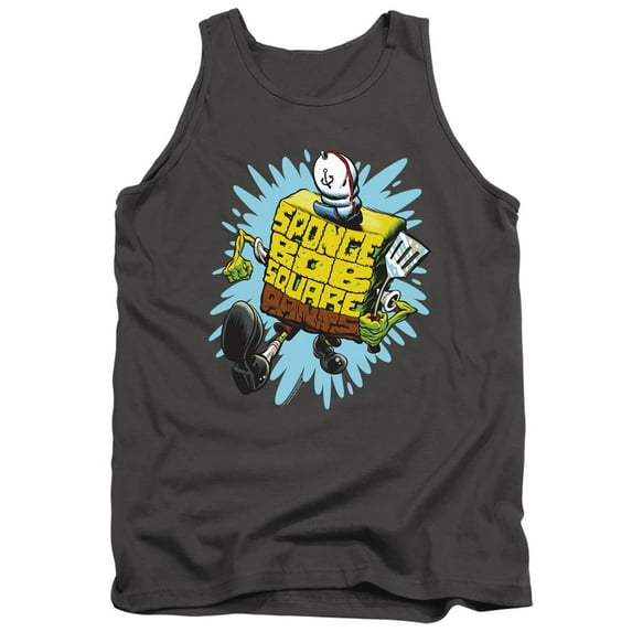 Spongebob Letter Spongebob Unisex Adult Tank Top