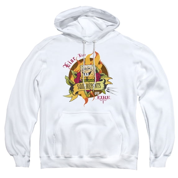 Spongebob Liar Liar Pants On Fire Unisex Adult Pull-Over Hoodie