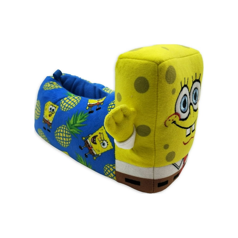 Spongebob Little Big Boys License Slippers Sizes 11 5