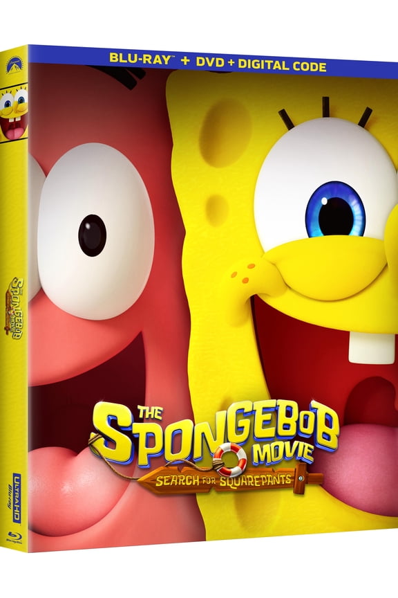 Spongebob Movie: Search For Squarepants (Blu-ray + DVD + Digital Copy) Paramount, Animated