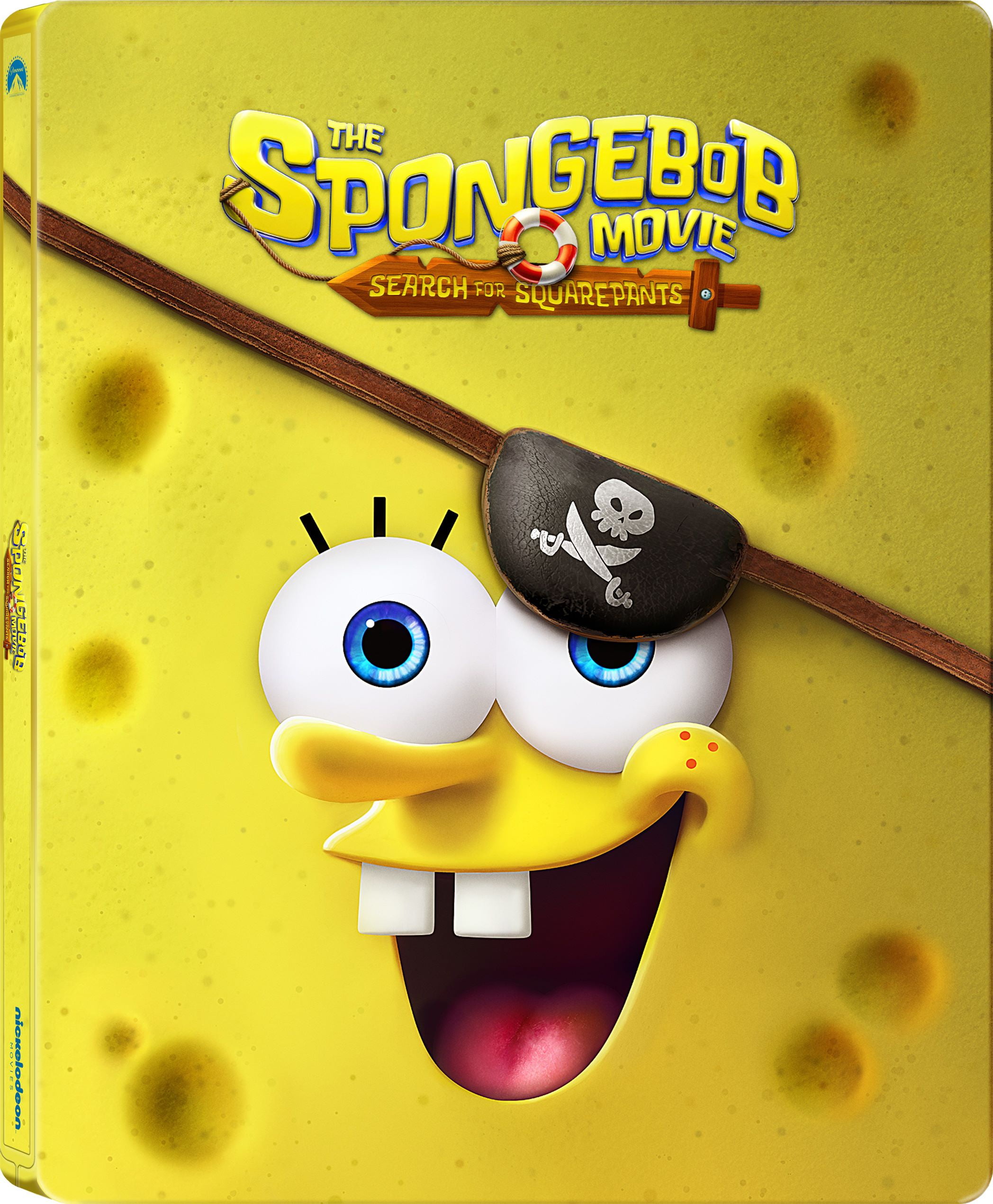 Spongebob Movie: Search For Squarepants (Walmart Exclusive) (Steelbook) (Blu-ray + DVD) Paramount, Animated