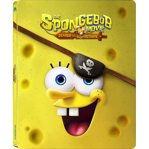 Spongebob Movie: Search For Squarepants (Walmart Exclusive) (Steelbook) (Blu-ray + DVD) Paramount, Animated
