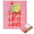 thumbnail image 1 of Spongebob Need Love Kids Silk Touch Throw Blanket, 50 x 60 inches, 1 of 5
