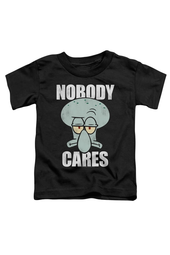 Spongebob Nobody Cares Meme Unisex Toddler T Shirt