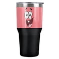thumbnail image 1 of Spongebob Official Patrick Joyful Face 30 oz Travel Tumbler, Stainless Steel, Vacuum Insulated with Leak Resistant Slide-Lock Lid, 1 of 7