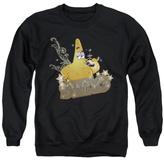 Spongebob Patrick Has Swag Unisex Adult Crewneck Sweatshirt