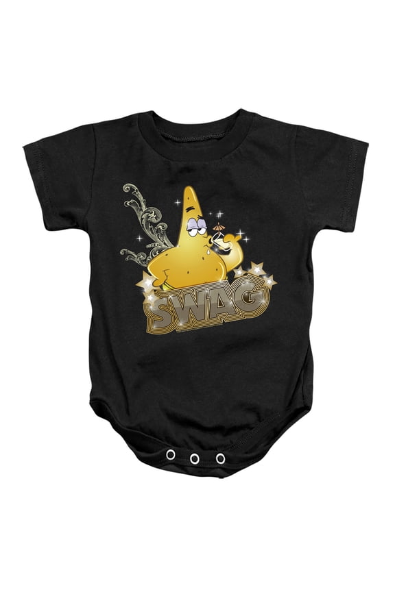 Spongebob Patrick Has Swag Unisex Infant Snap Suit for Baby