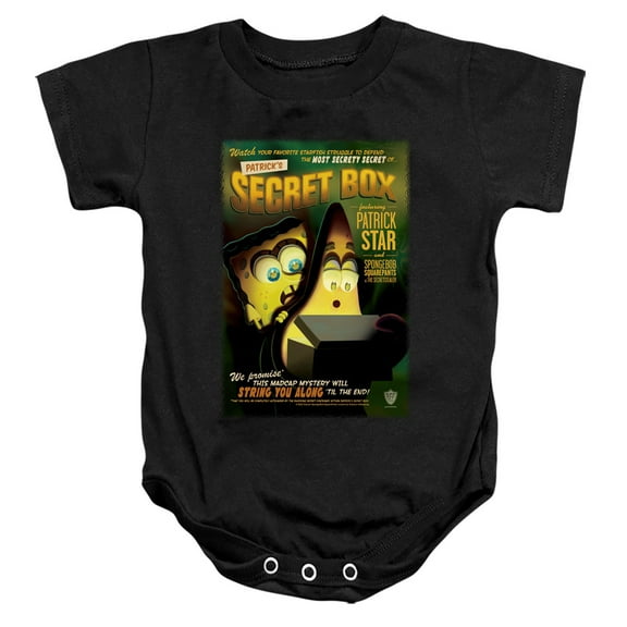 Spongebob Patrick's Secret Box Unisex Infant Snap Suit for Baby
