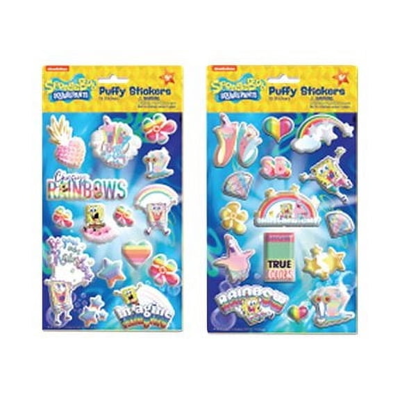 Spongebob Puffy Sticker Assortment