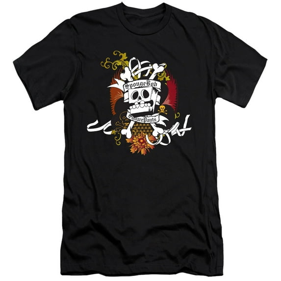 Spongebob Rest In Peace Unisex Adult Canvas Brand T Shirt