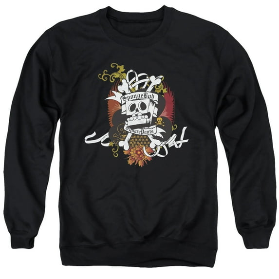Spongebob Rest In Peace Unisex Adult Crewneck Sweatshirt