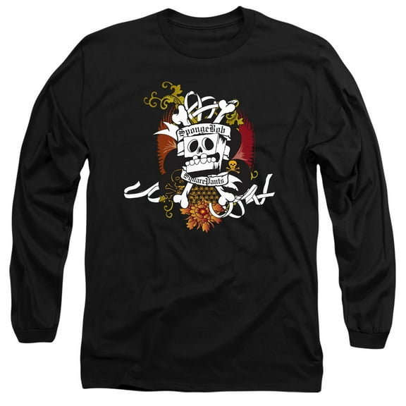 Spongebob Rest In Peace Unisex Adult Long-Sleeve T Shirt
