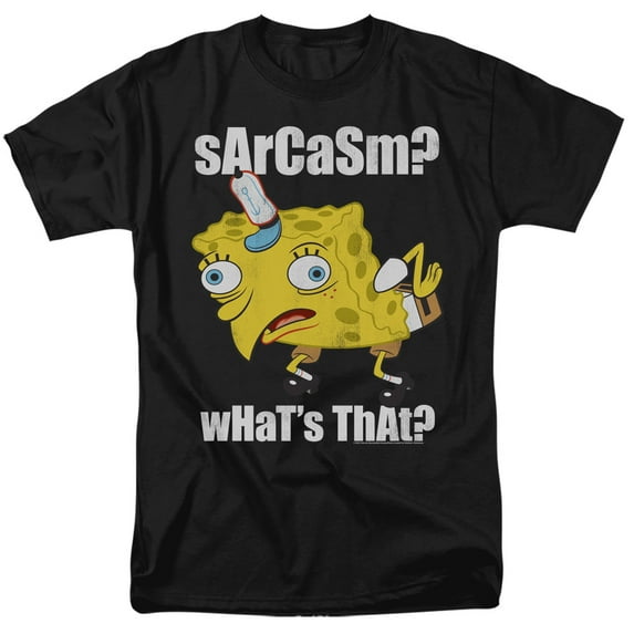 Spongebob Sarcasm Meme Unisex Adult T Shirt