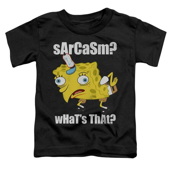 Spongebob Sarcasm Meme Unisex Toddler T Shirt