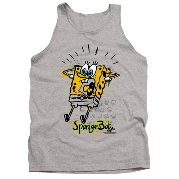 Spongebob Shocking! Unisex Adult Tank Top