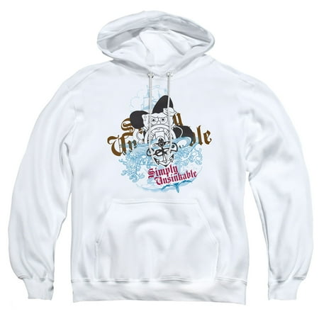 Spongebob Simply Unsinkable Unisex Adult Pull-Over Hoodie
